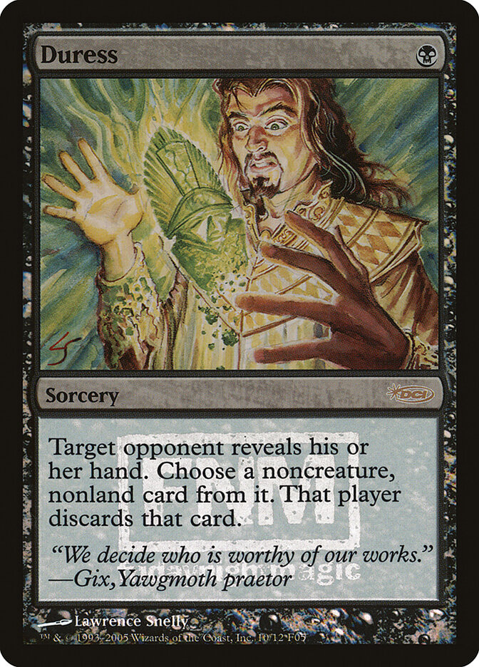 Duress — Friday Night Magic 2005 10/12