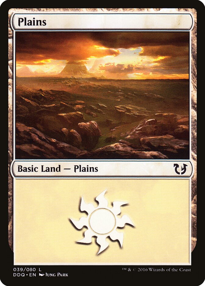Plains — Duel Decks: Blessed vs. Cursed 39/80
