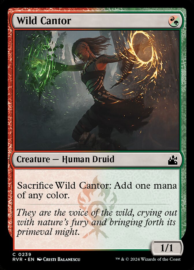 Chantresse sauvage — Ravnica Remastered 239/531