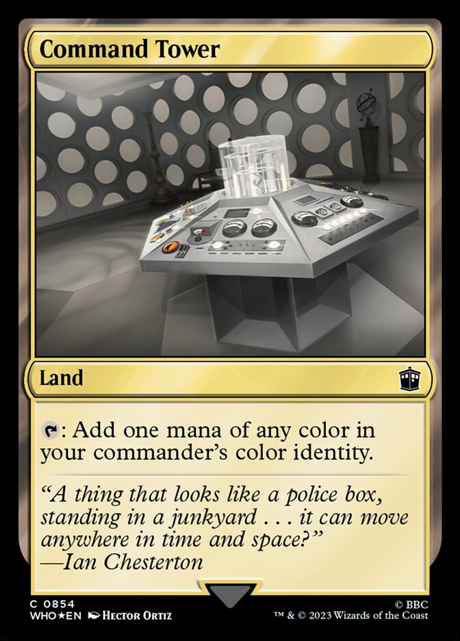 Command Tower — Doctor Who 854/1178
