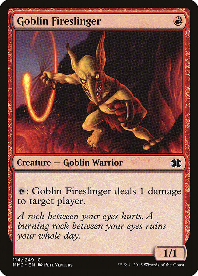 Goblin Fireslinger — Modern Masters 2015 114/249