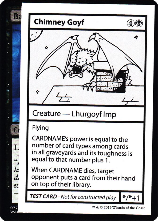 Chimney Goyf — Mystery Booster Playtest Cards 2021 38/121