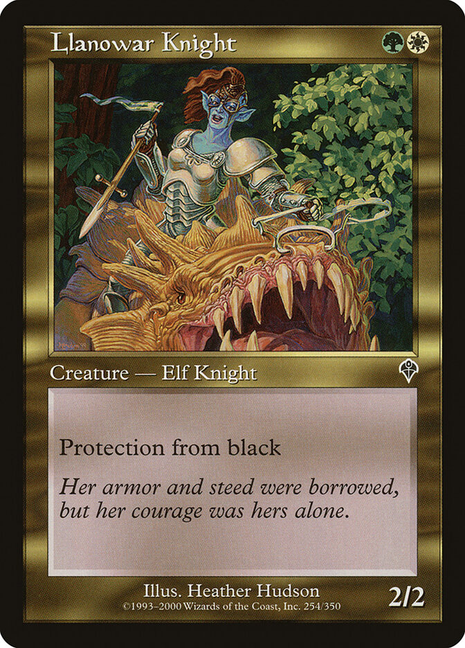 Chevalier de Llanowar — Invasion 254/354