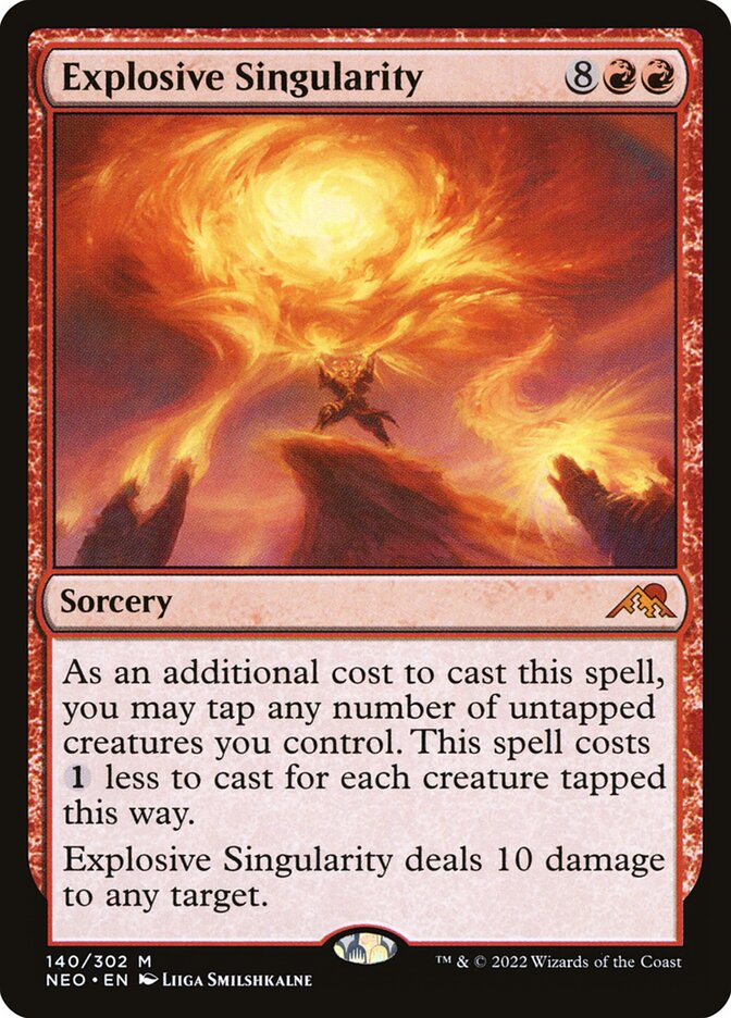 Explosive Singularity — Kamigawa: Neon Dynasty 140/531
