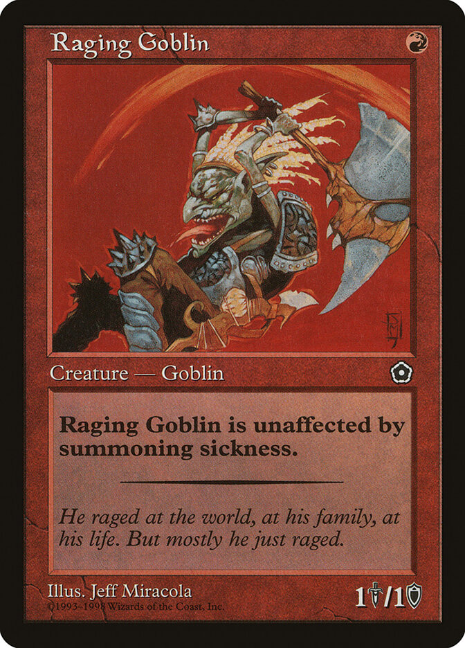 Raging Goblin — Portal Second Age 114/165