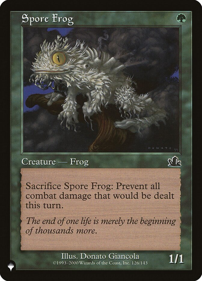 Spore Frog — The List PCY-126/5581
