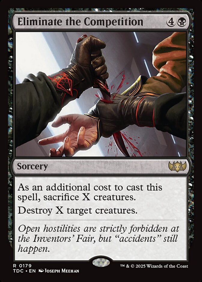Éliminer la concurrence — Tarkir: Dragonstorm Commander 179/413