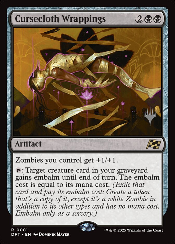 Cursecloth Wrappings — Aetherdrift Promos 81p/160