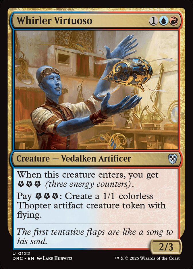Whirler Virtuoso — Aetherdrift Commander 122/184