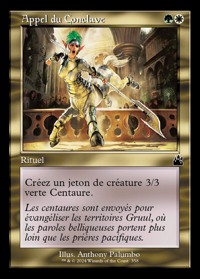 Appel du Conclave — Ravnica Remastered 358/531
