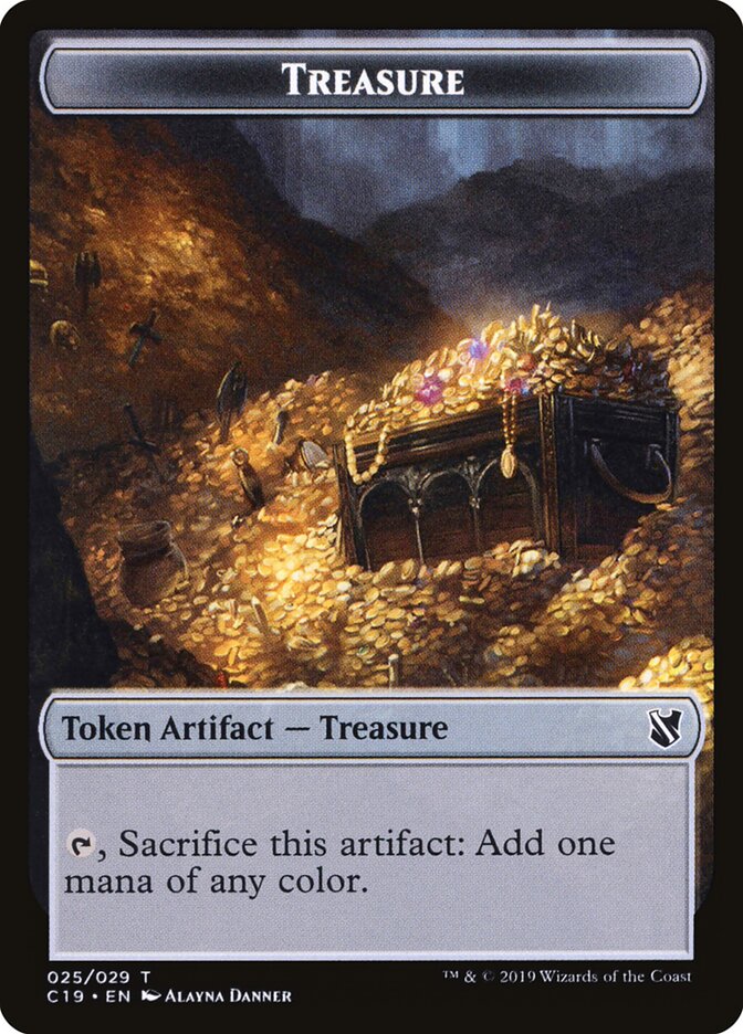 Treasure — Commander 2019 Tokens 25/29