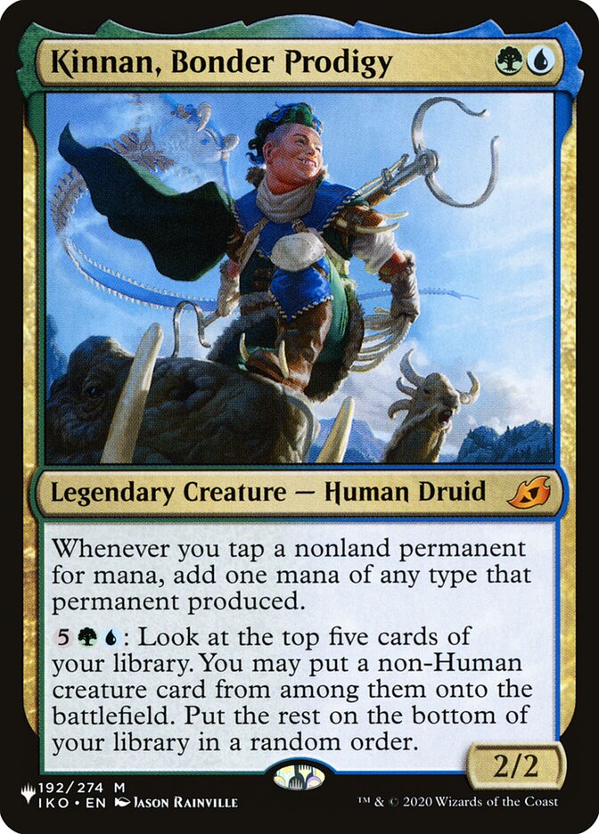 Kinnan, Bonder Prodigy — The List IKO-192/5581