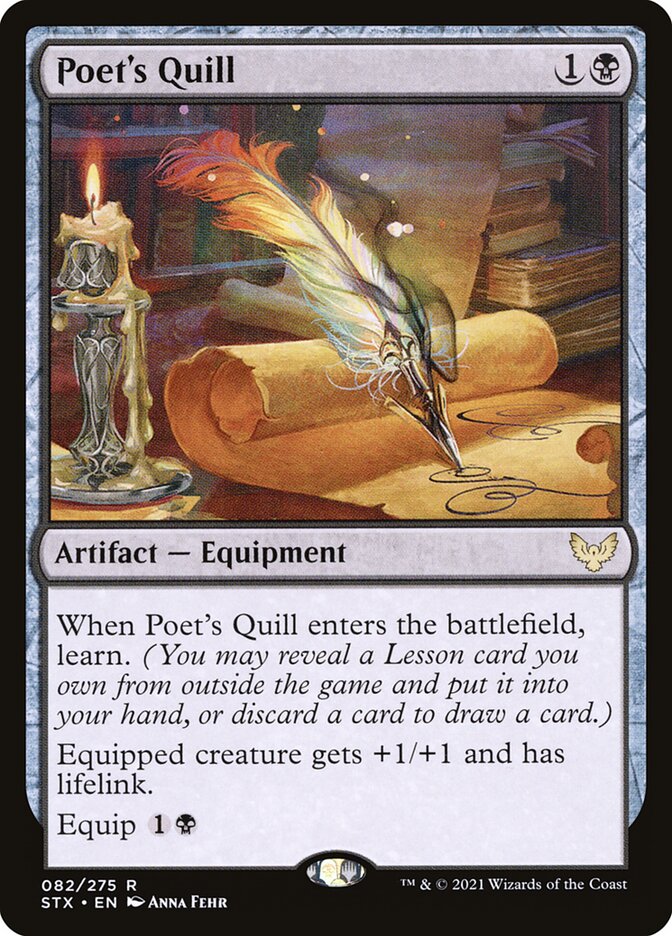 Poet's Quill — Strixhaven: School of Mages 82/393
