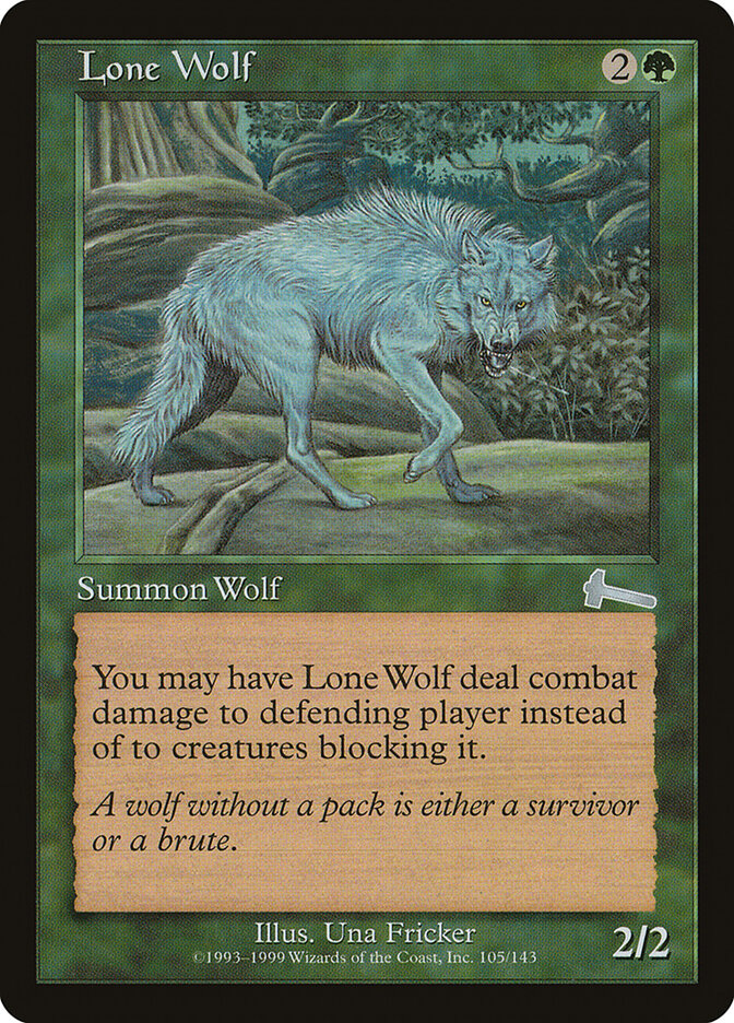 Lone Wolf — Urza's Legacy 105/143