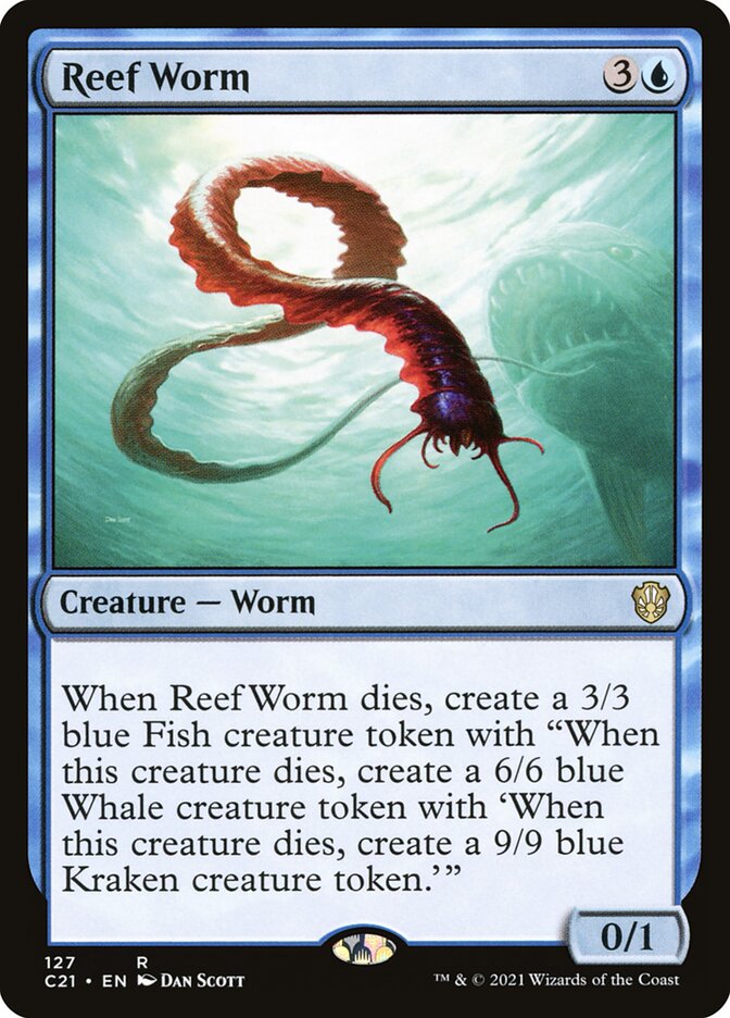 Reef Worm — Commander 2021 127/409