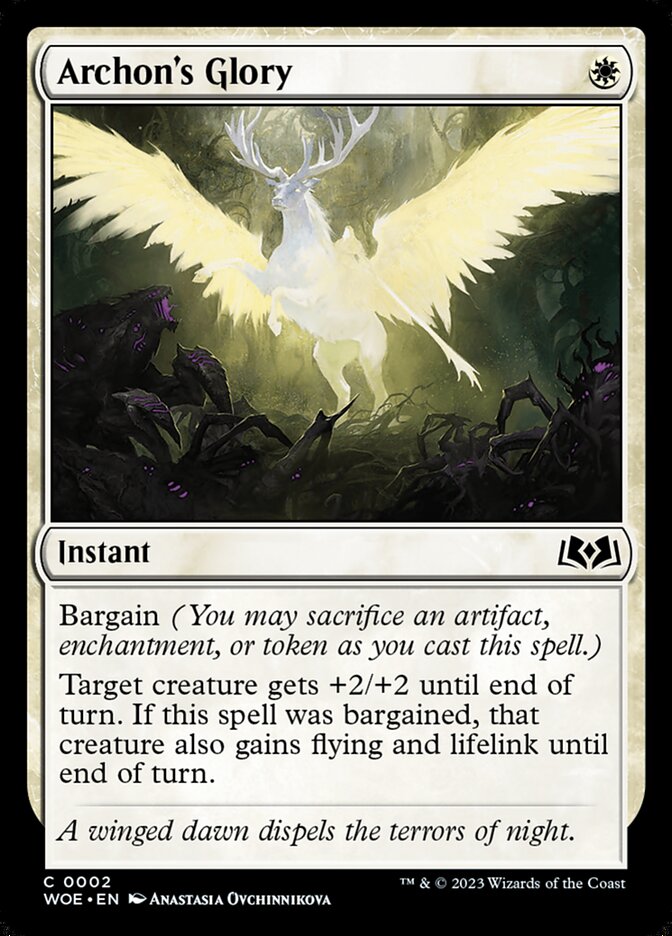 Archon's Glory — Wilds of Eldraine 2/381