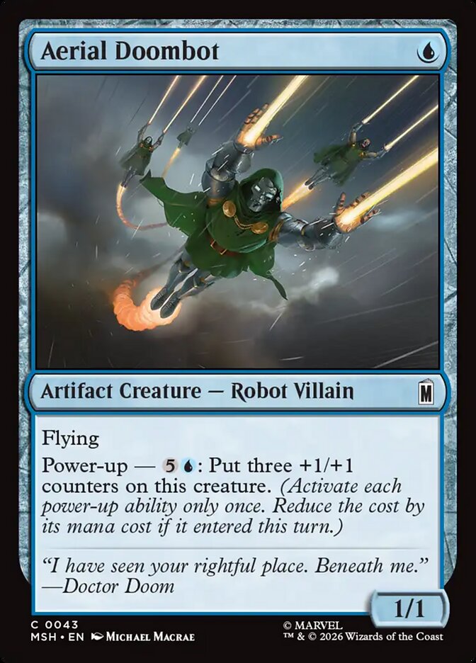 Aerial Doombot — Marvel Super Heroes 43/453