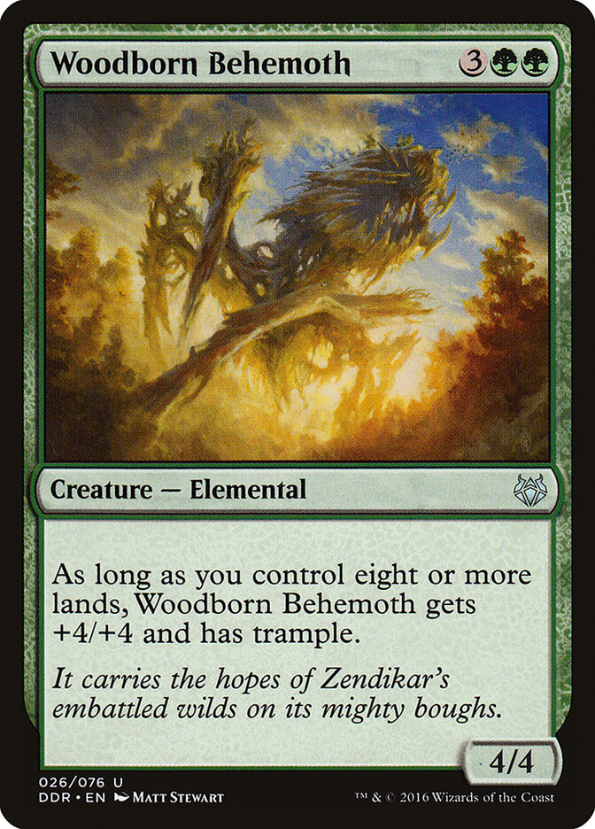 Woodborn Behemoth — Duel Decks: Nissa vs. Ob Nixilis 26/76