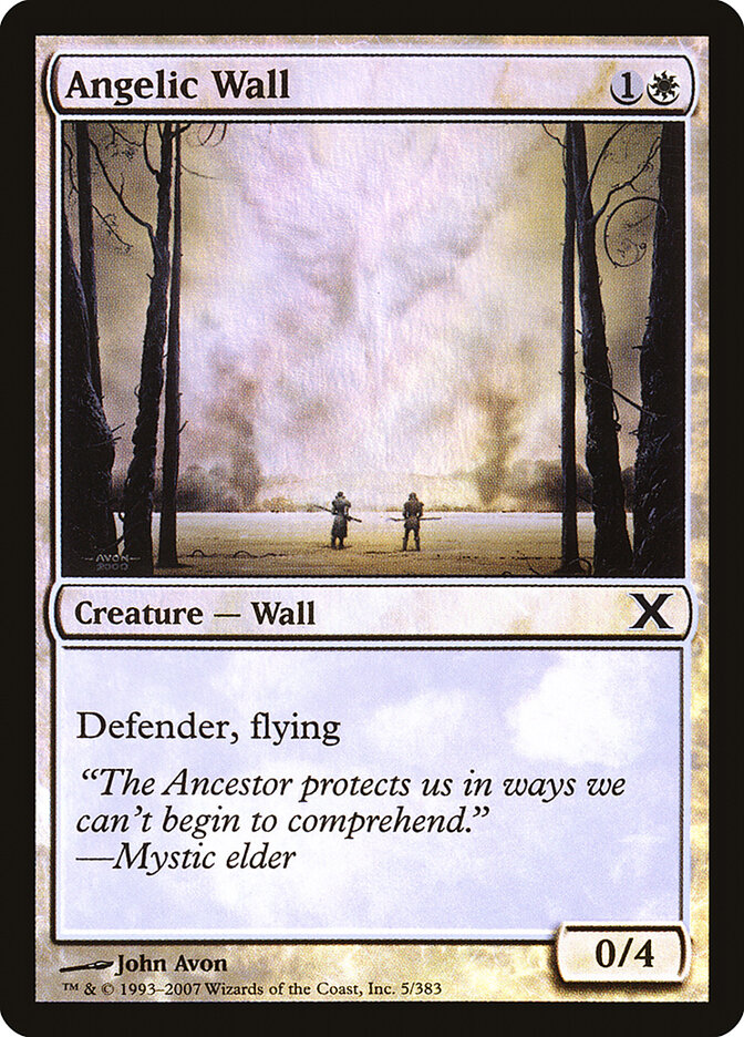 Angelic Wall — Tenth Edition 5★/510