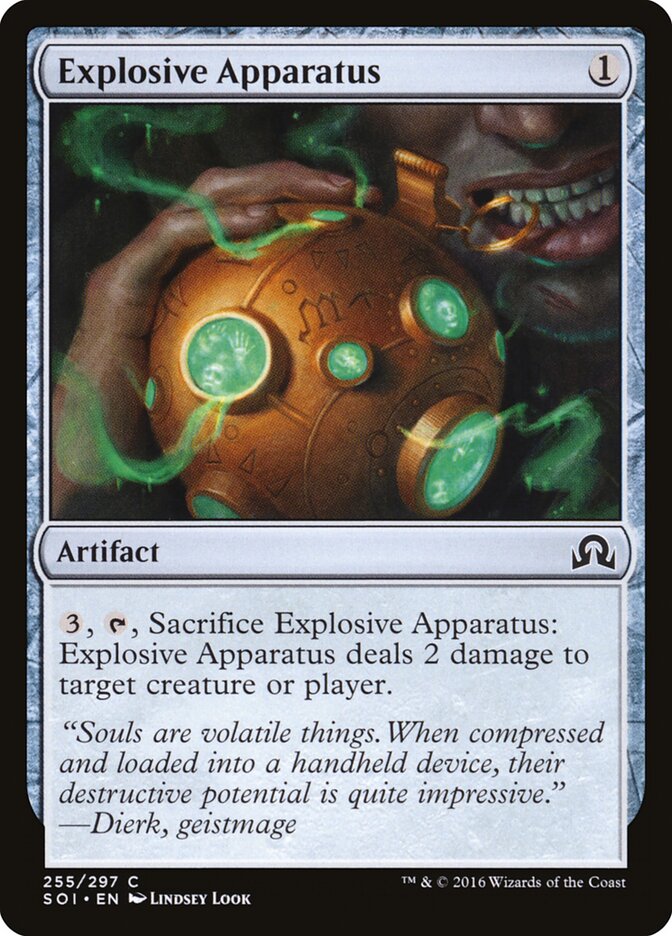 Explosive Apparatus — Shadows over Innistrad 255/297