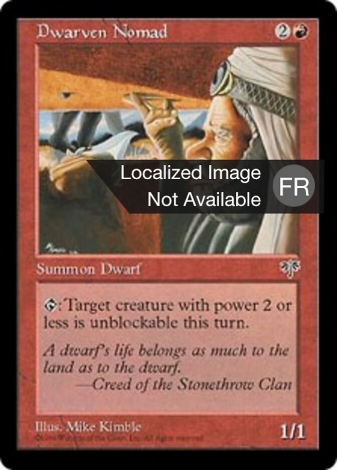 Nomade nain — Mirage 170/351