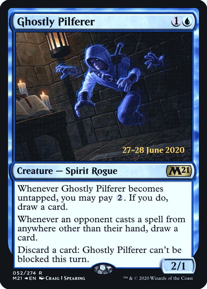 Ghostly Pilferer — Core Set 2021 Promos 52s/137