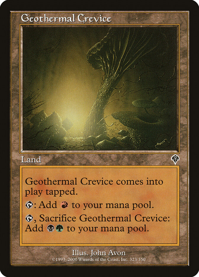 Geothermal Crevice — Invasion 323/354