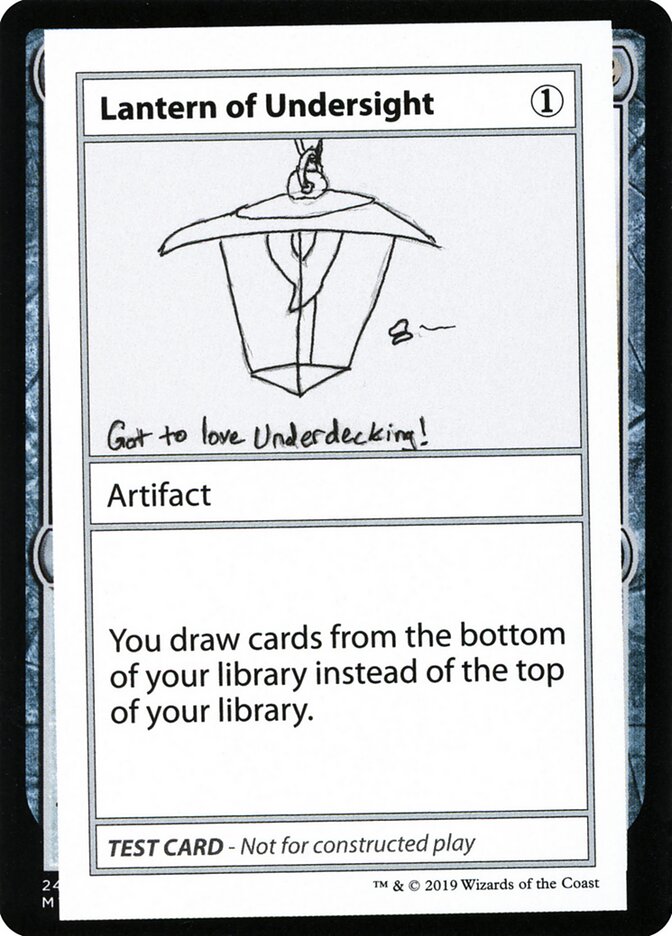 Lantern of Undersight — Mystery Booster Playtest Cards 2021 106/121