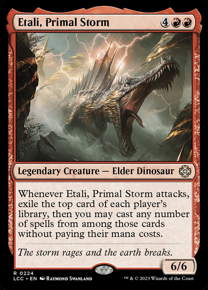 Etali, Tempête primordiale — The Lost Caverns of Ixalan Commander 224/370