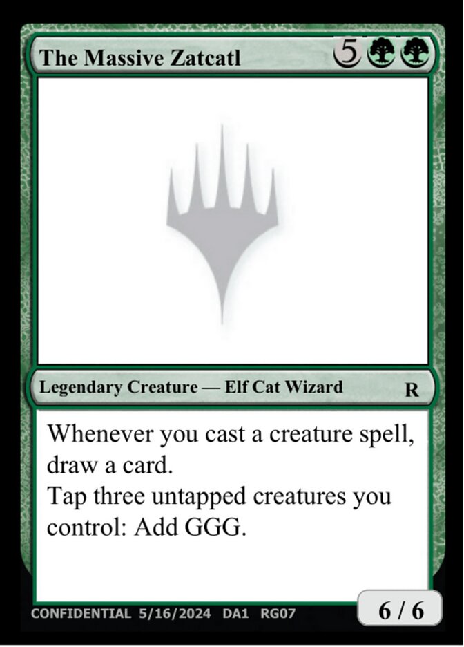 The Massive Zatcatl — Unknown Event RG07/512