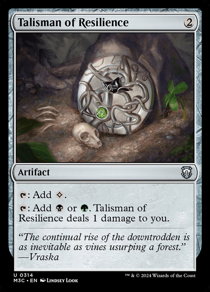 Talisman de résistance — Modern Horizons 3 Commander 314/398