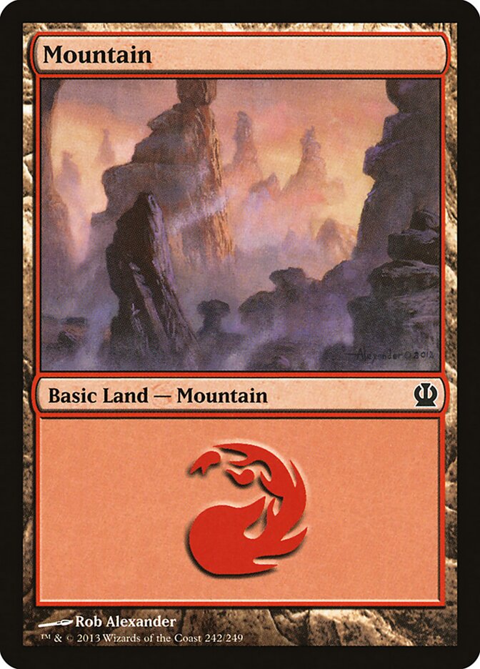 Mountain — Theros 242/249
