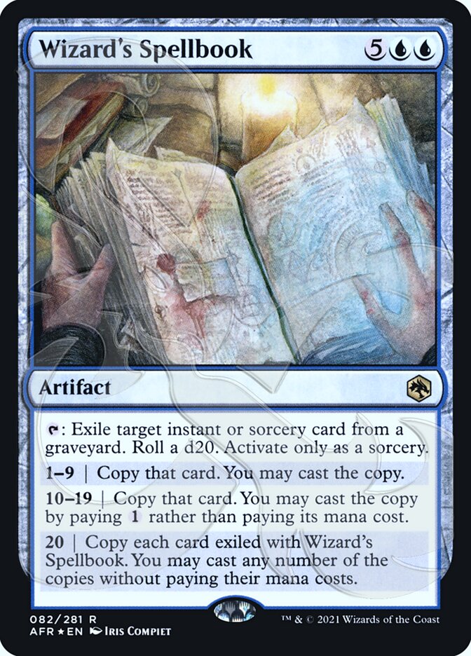Wizard's Spellbook — Adventures in the Forgotten Realms Promos 82a/241