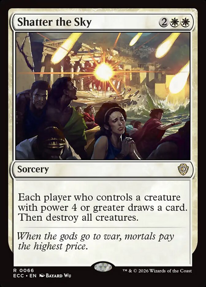 Shatter the Sky — Lorwyn Eclipsed Commander 66/176