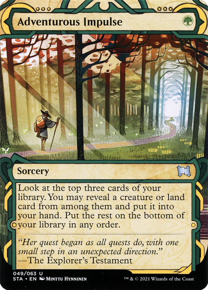 Adventurous Impulse — Strixhaven Mystical Archive 49/126