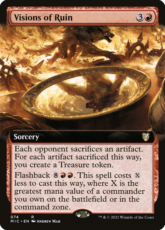 Visions of Ruin — Midnight Hunt Commander 74/187