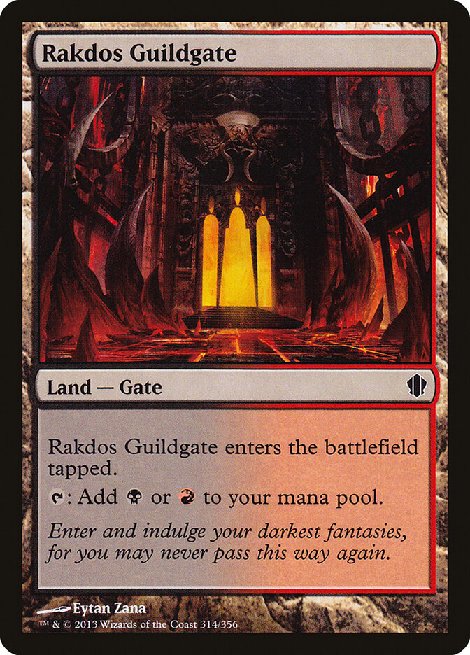 Rakdos Guildgate — Commander 2013 314/356