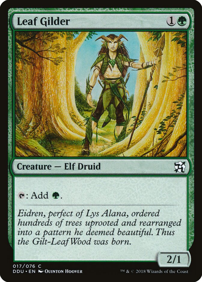 Leaf Gilder — Duel Decks: Elves vs. Inventors 17/76
