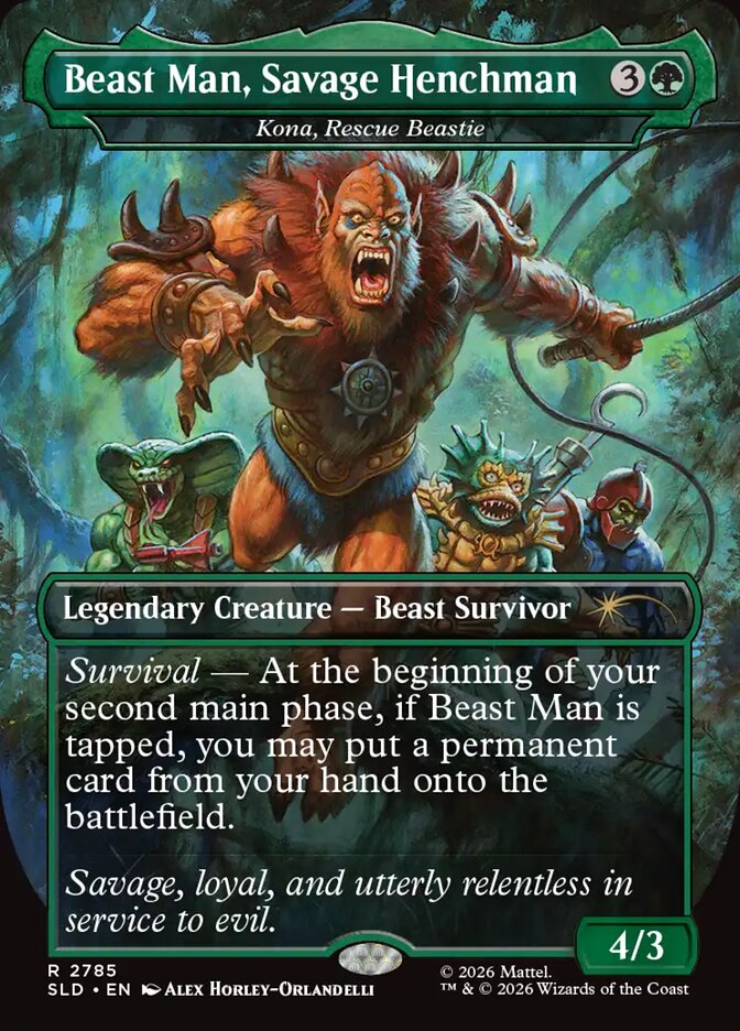 Kona, Rescue Beastie — Secret Lair Drop 2785/2754