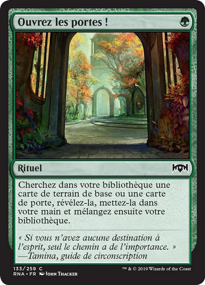 Ouvrez les portes ! — Ravnica Allegiance 133/273
