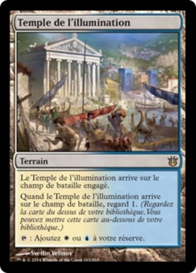 Temple de l'illumination — Born of the Gods 163/165