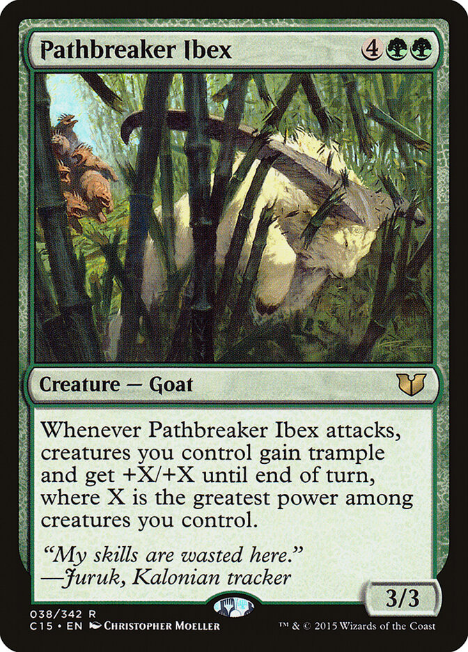 Pathbreaker Ibex — Commander 2015 38/342