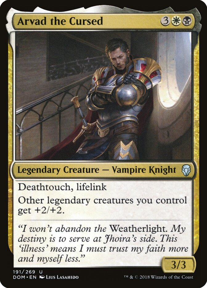 Arvad the Cursed — Dominaria 191/280