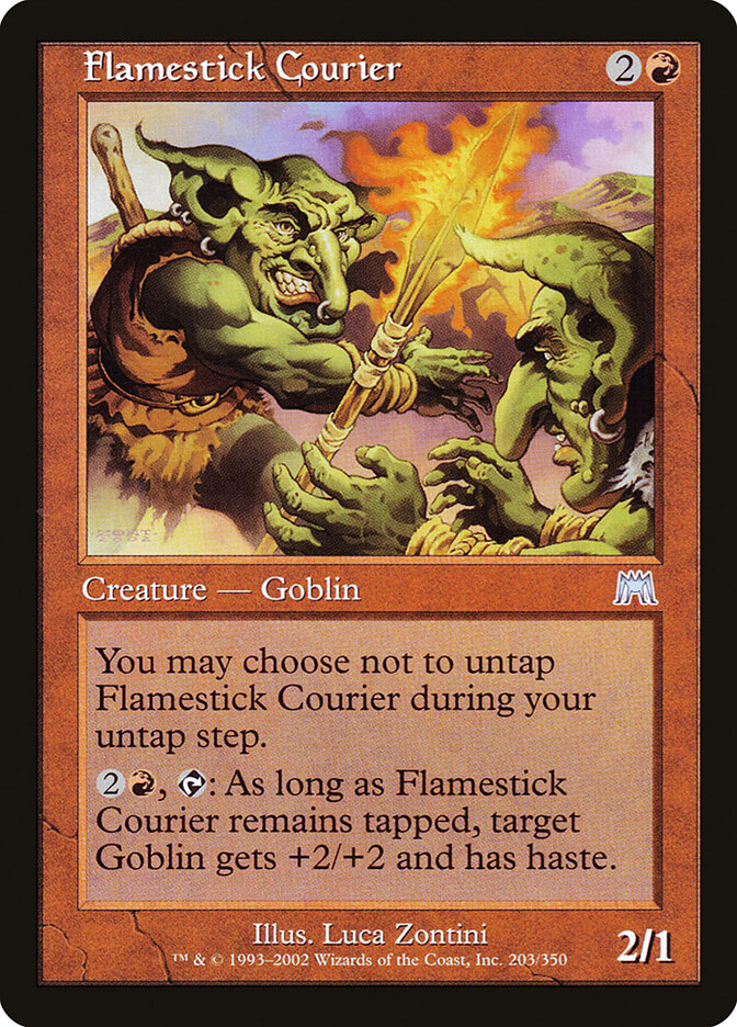 Flamestick Courier — Onslaught 203/350
