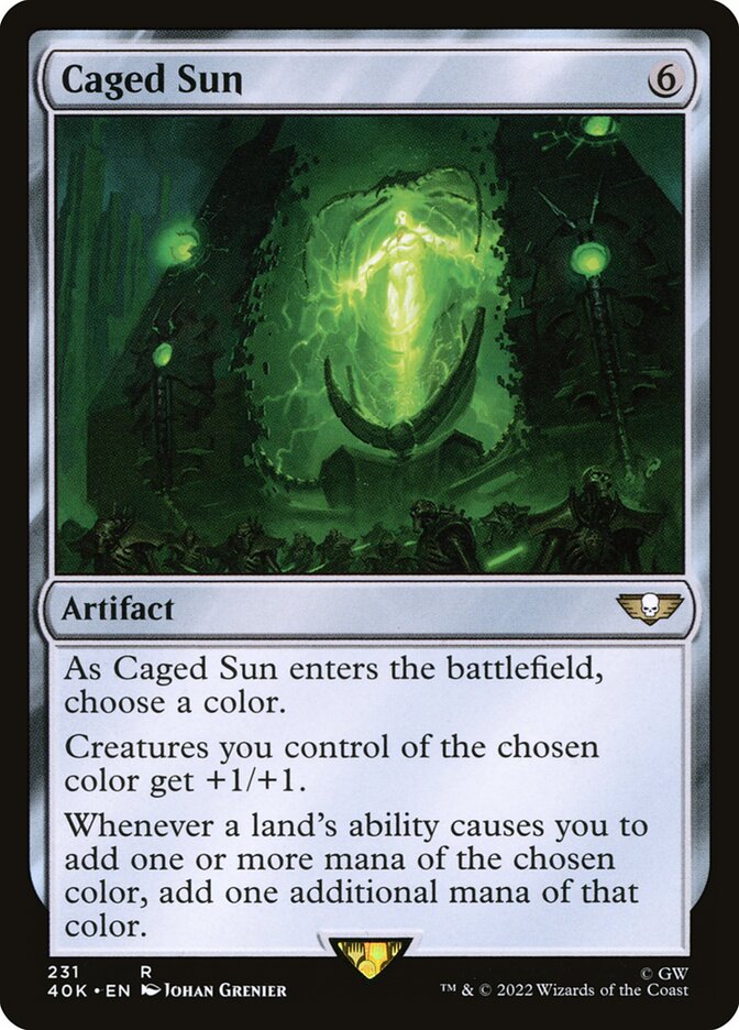 Caged Sun — Warhammer 40,000 Commander 231/617