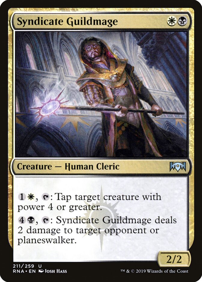 Syndicate Guildmage — Ravnica Allegiance 211/273
