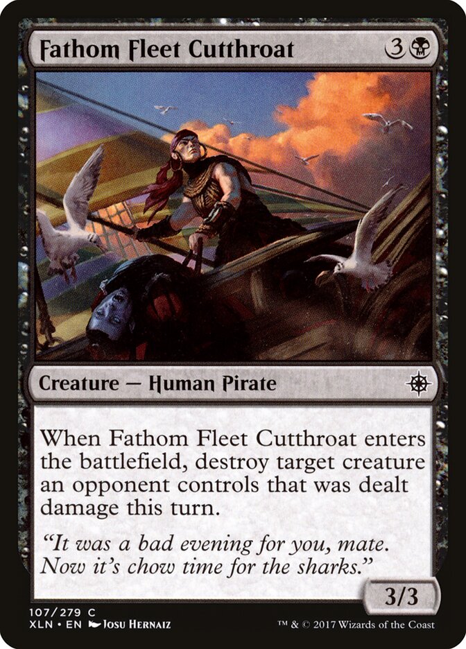 Fathom Fleet Cutthroat — Ixalan 107/289