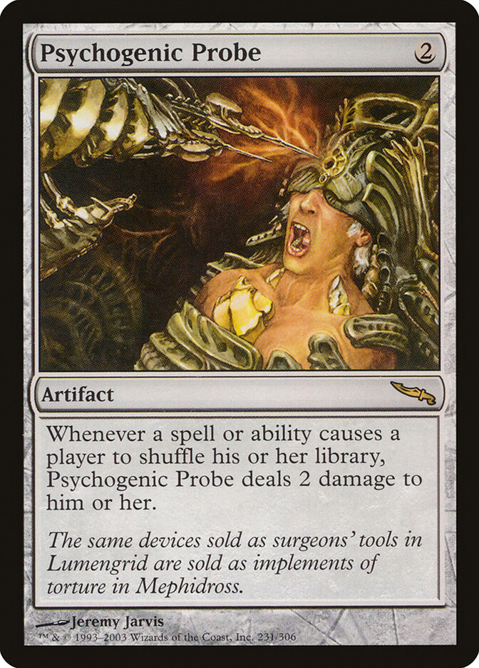 Psychogenic Probe — Mirrodin 231/306