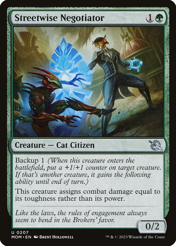 Streetwise Negotiator — March of the Machine 207/387