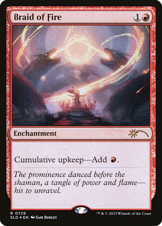 Braid of Fire — Secret Lair Drop 729/2754
